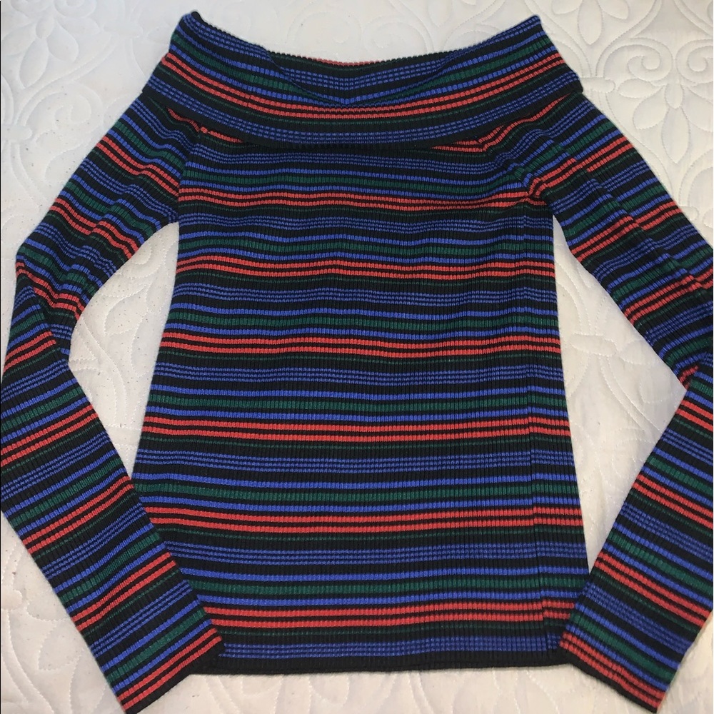 Off the shoulder sweater